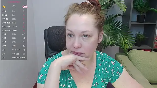 Snapshot of CutieGinger chatting on October 2025 06:12:02 PM CutieGinger online show from October 2025 06:12:02 PM