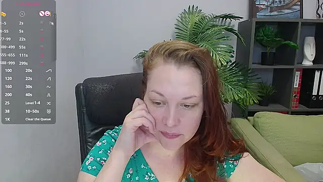 Snapshot of CutieGinger chatting on September 2025 06:13:01 PM CutieGinger online show from September 2025 06:13:01 PM