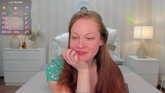 CutieGinger online show from May 2026 08:09:01 PM
