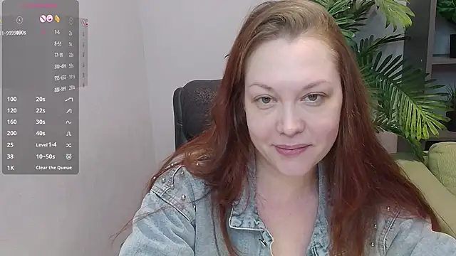 Snapshot of CutieGinger chatting on October 2025 04:19:02 PM CutieGinger online show from October 2025 04:19:02 PM