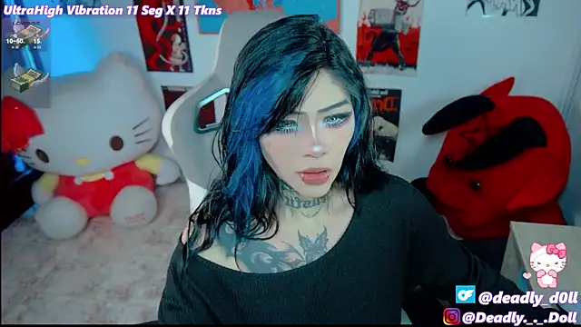 Deadly Doll online show from April 2026 08:31:01 PM