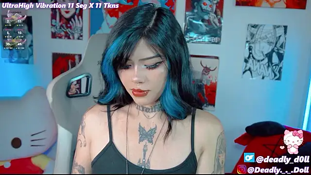 Deadly Doll online show from March 2026 08:20:02 PM