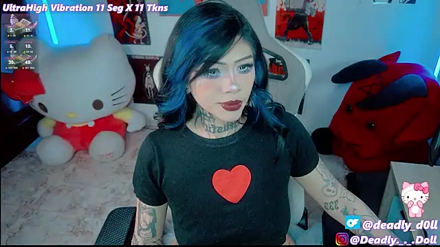 Deadly Doll online show from April 2026 09:21:02 PM