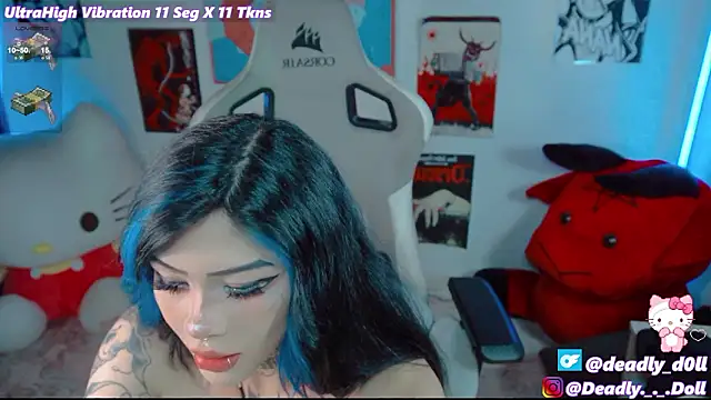 Deadly Doll online show from February 2026 09:36:02 PM