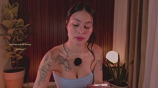 Snapshot of carolinerousev chatting on April 2026 07:49:01 PM carolinerousev online show from April 2026 07:49:01 PM