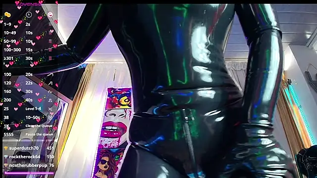 LatexDevil Blondie online show from March 2025 06:07:02 PM