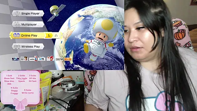 Cupcakecutie449 online show from November 2025 05:55:03 AM