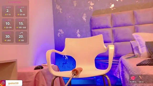 Snapshot of _Gretta chatting on November 2025 08:14:01 PM Gretta online show from November 2025 08:14:01 PM