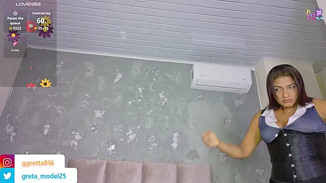 Snapshot of _Gretta chatting on January 2026 08:02:02 PM Gretta online show from January 2026 08:02:02 PM