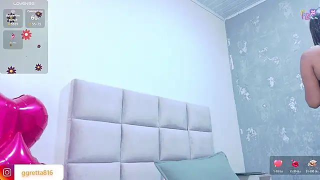 Snapshot of _Gretta chatting on February 2026 08:09:01 PM Gretta online show from February 2026 08:09:01 PM