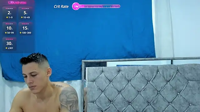 Muscle King Cum online show from March 2025 01:01:01 PM