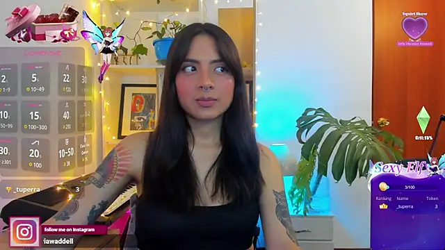Yeriawaddell  online show from December 2024 12:51:02 AM