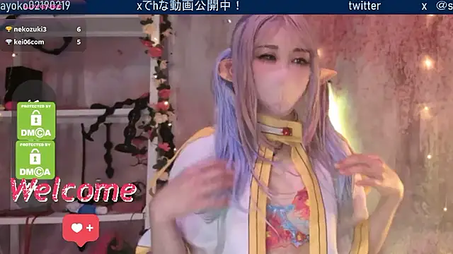   mimi  LOVE   online show from February 2026 12:49:02 PM