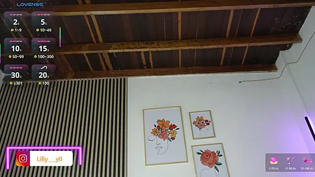 Snapshot of LillyDolls23 chatting on October 2025 12:48:02 PM LillyDolls23 online show from October 2025 12:48:02 PM