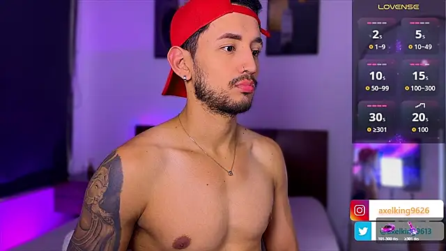 AxelKing1326 online show from February 2026 09:36:01 PM