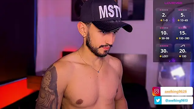 AxelKing1326 online show from April 2026 10:14:01 PM