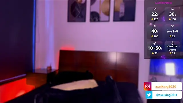 AxelKing1326 online show from April 2026 09:43:01 PM