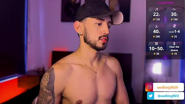 AxelKing1326 online show from April 2026 09:10:02 PM