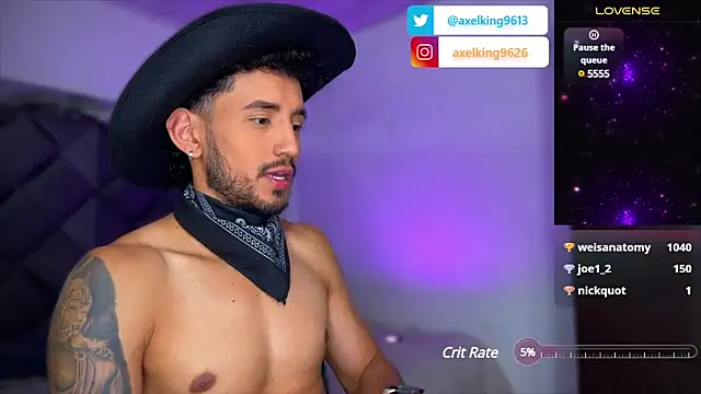 AxelKing1326 online show from March 2025 12:12:02 AM