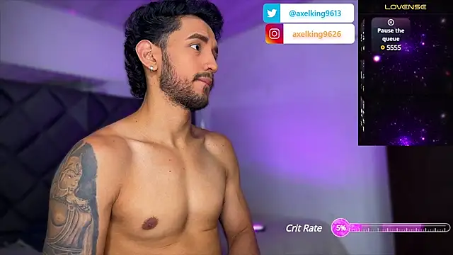 AxelKing1326 online show from March 2025 10:15:01 PM