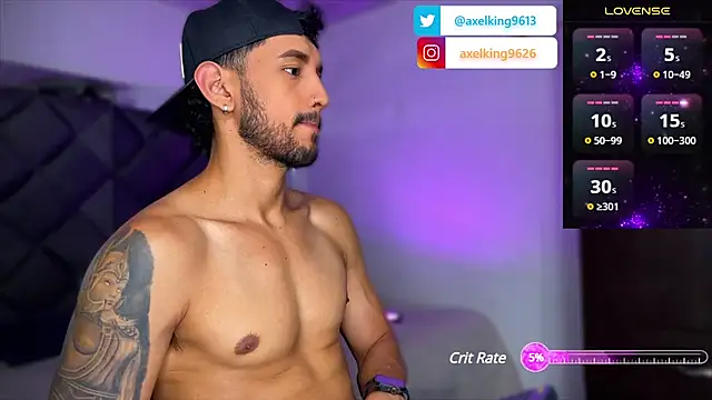 AxelKing1326 online show from February 2025 09:49:01 PM