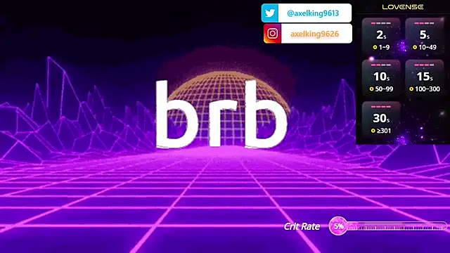 AxelKing1326 online show from March 2025 10:07:02 PM