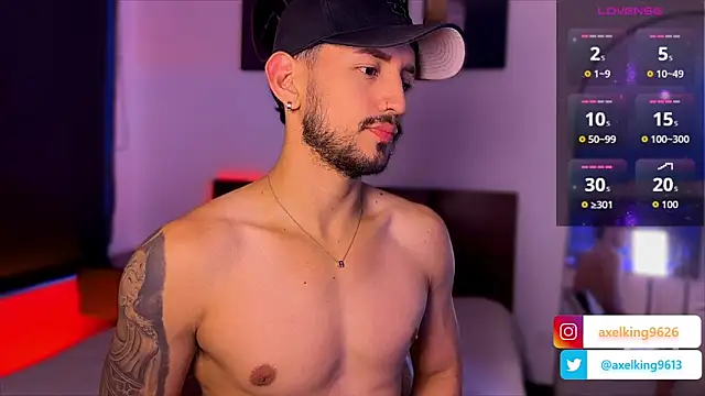 AxelKing1326 online show from March 2026 10:45:01 PM