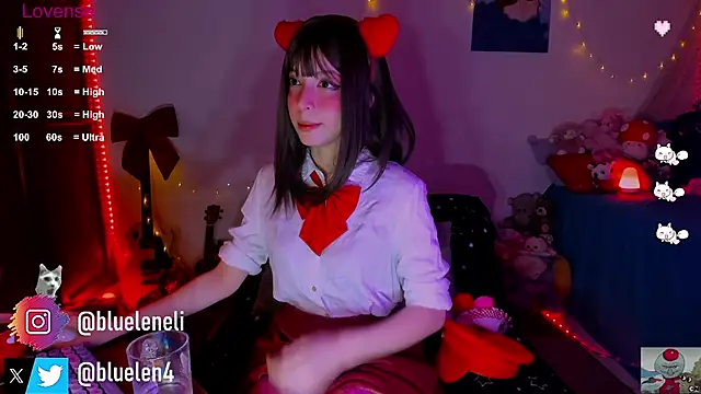 Snapshot of bluelen chatting on February 2025 08:10:02 AM bluelen online show from February 2025 08:10:02 AM