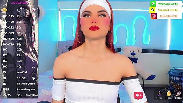 Jessica smith 1 online show from October 2025 07:15:01 PM