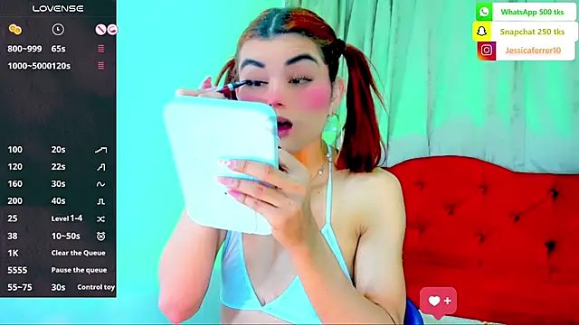 Jessica smith 1 online show from October 2025 01:01:01 PM