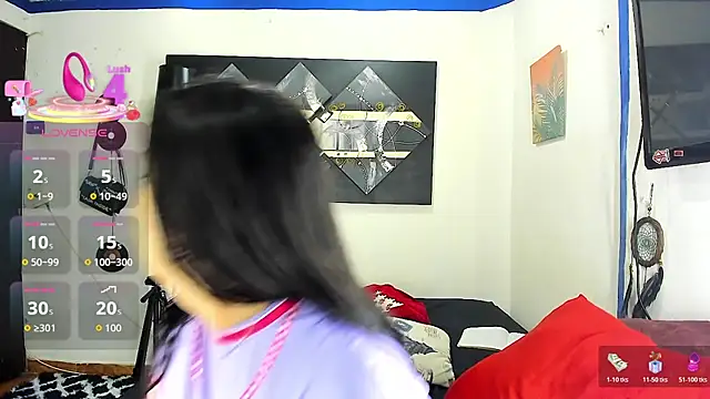 SARAMISHA online show from December 2025 02:11:02 AM