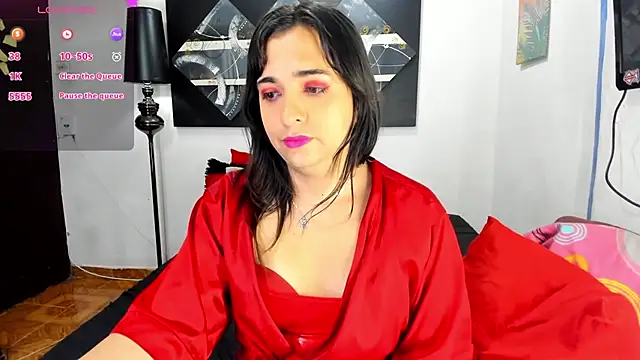 Snapshot of SARAMISHA chatting on March 2025 12:45:01 AM SARAMISHA online show from March 2025 12:45:01 AM