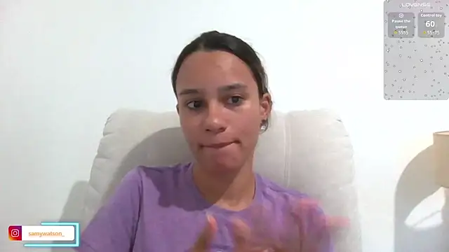 Snapshot of SamanthaWatson chatting on June 2026 11:46:01 PM SamanthaWatson online show from June 2026 11:46:01 PM