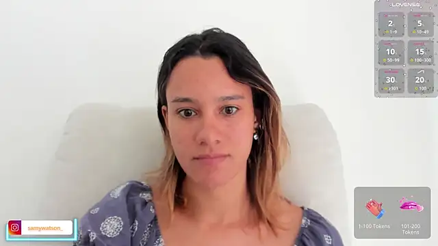 Snapshot of SamanthaWatson chatting on July 2026 01:18:01 PM SamanthaWatson online show from July 2026 01:18:01 PM