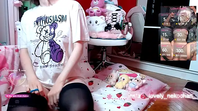 lovely nekochan online show from October 2025 12:33:02 AM