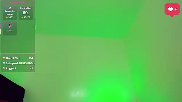 Amanda Cax online show from April 2026 07:20:01 PM