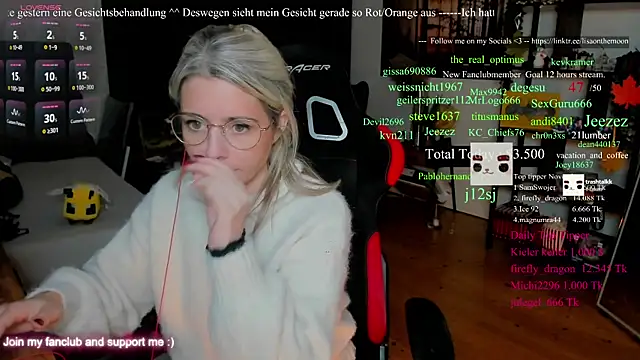 Lisaonthemoon online show from November 2025 02:45:02 AM