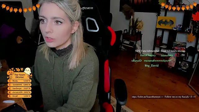 Lisaonthemoon online show from October 2025 07:00:01 PM