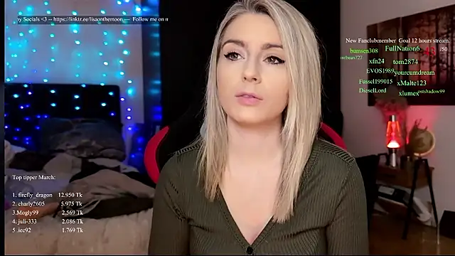 Lisaonthemoon online show from March 2026 06:09:01 PM