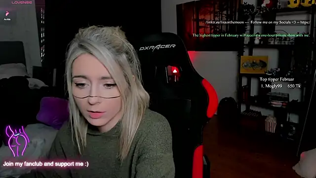 Lisaonthemoon online show from February 2026 05:30:02 PM