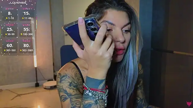 Snapshot of tattooedBabyy chatting on March 2025 12:01:02 PM tattooedBabyy online show from March 2025 12:01:02 PM