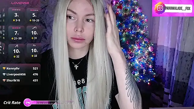 Marmalade Fox online show from December 2025 04:56:01 PM