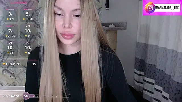 Marmalade Fox online show from February 2026 04:51:01 PM