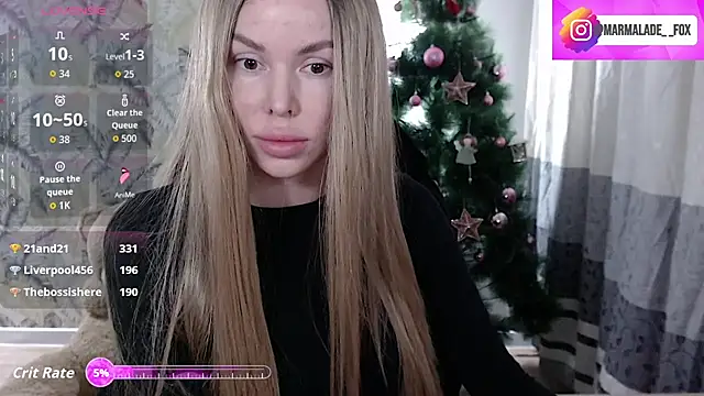 Marmalade Fox online show from January 2026 01:37:02 PM