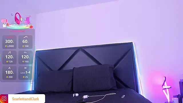 Snapshot of ScarlettAndClark chatting on September 2025 01:26:02 PM ScarlettAndClark online show from September 2025 01:26:02 PM
