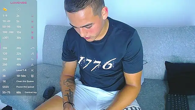 Latino Junge online show from March 2025 01:45:02 PM