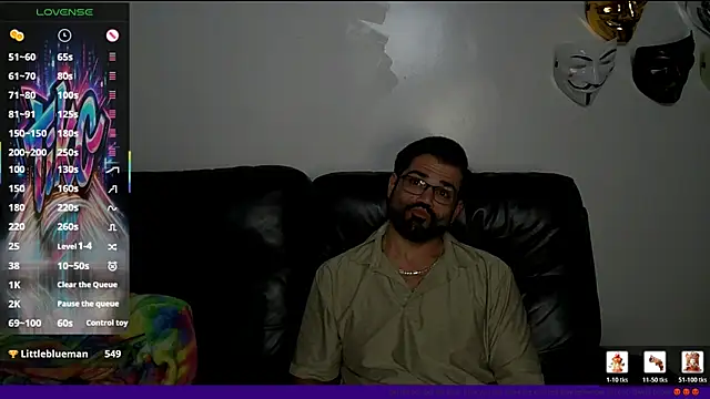 Zander823 online show from June 2026 01:34:01 PM