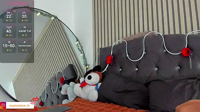 Angel esteban fx online show from February 2026 07:09:02 PM