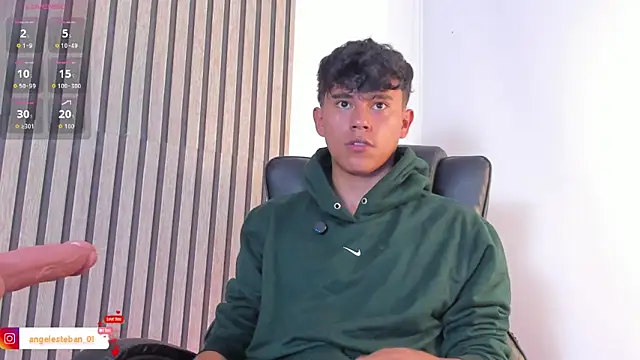 Angel esteban fx online show from April 2026 09:10:01 PM