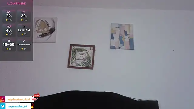 Angel esteban fx online show from November 2025 11:47:02 AM